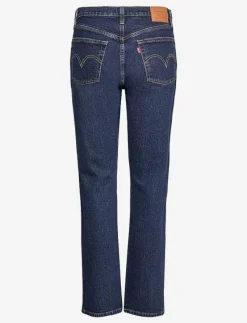 501 CROP SALSA STONEWASH - Straight jeans