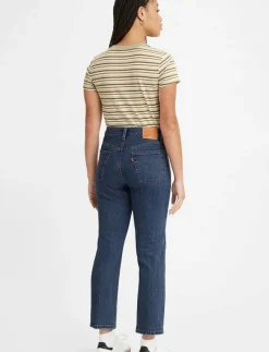 501 CROP SALSA STONEWASH - Straight jeans