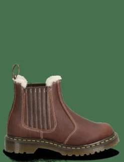2976 Leonore Ii Dark Brown Grizzly - Platta ankelboots
