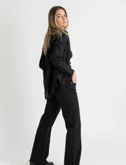 A 99 LOW BOOT 90s BLACK - Boot cut Jeans