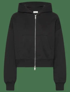 A- FRENCH TERRY BADGE LOGO FZ HO - Huvtröjor