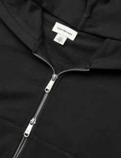 A- FRENCH TERRY BADGE LOGO FZ HO - Huvtröjor