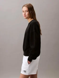 A- LOGO EMB FRENCH TERRY CREWNEC - Sweatshirts