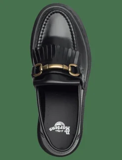 Adrian Snaffle Black Polished Smooth - Loafers