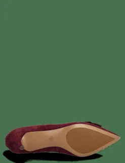 Adrienne Bow-Trim Suede Pump - Klassiska pumps