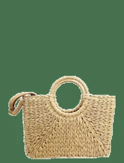 Agnes Straw Bag Natur - Strandväskor