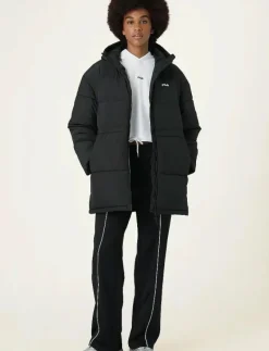 ALBA relaxed mid hooded puffer jacket - Dunjackor