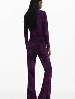 ALINA - Utsvängda byxor