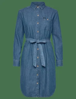 ALL PURPOSE SHIRT DRESS - Midiklänningar