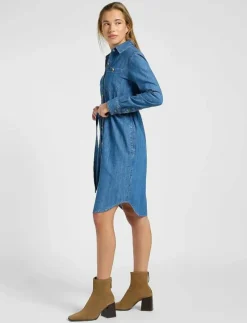 ALL PURPOSE SHIRT DRESS - Midiklänningar
