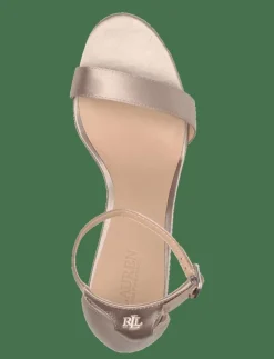 Allie Pavé-Buckle Satin Sandal - Bröllopsskor