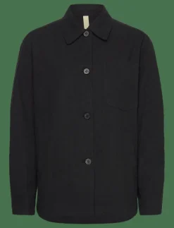 Ally Linen Dark navy - Overshirts