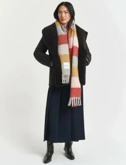 ALPACA WOOL CHECK SCARF - Halsdukar