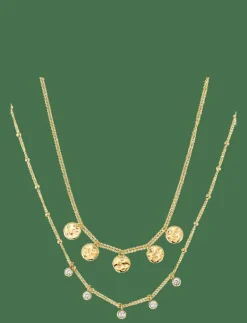 Amalfi double layer necklace - Kedjehalsband