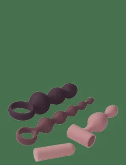 Amaysin Playful Butt Plug Set - Geishakulor & knipkulor