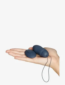 Amaysin Ribbed Rechargeable and Remote Controlled Love Egg - Beauty