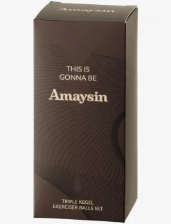 Amaysin Triple Kegel Exerciser Balls Set - Geishakulor & knipkulor