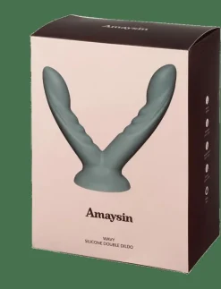 Amaysin Wavy Silicone Double Dildo - Beauty