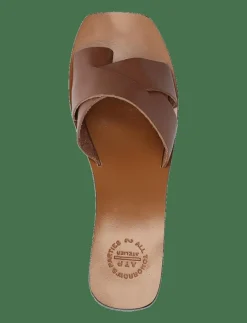 Arcole Cannella Vacchetta - Mules med klack