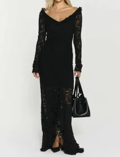 Ashley Lace Dress - Maxiklänningar