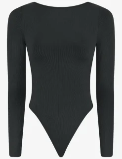 Ava Scoop Back Bodysuit, Thong - Jumpsuits & Bodies