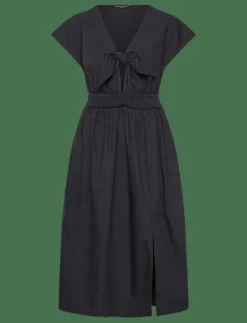 BARLETTA POPLIN TIE MIDI DRESS - Midiklänningar