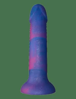 baseks Blue Galaxy Silicone Dildo 18 cm - Beauty
