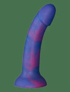 baseks Blue Galaxy Silicone Dildo 18 cm - Beauty
