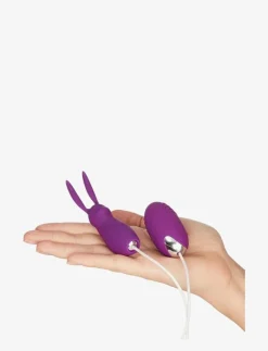 baseks Bunny Tickler and Egg Vibrator with Remote Control - Beauty