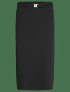 Belted Jersey Skirt - Midi kjolar