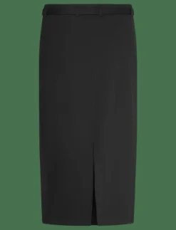 Belted Jersey Skirt - Midi kjolar