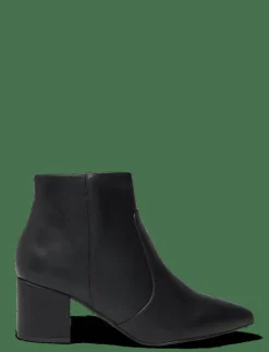 BIADEVIVED Ankle Boot Smooth Faux Leather - Ankelboots med klack