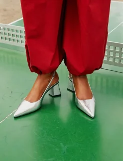 BIAMARALYN Slingback Metallic - Pumps