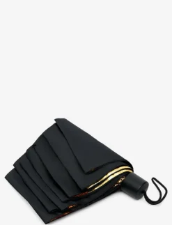 Black & Gold Umbrella - Paraplyer