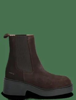 Booties - flat - with elastic - Ankelboots med klack