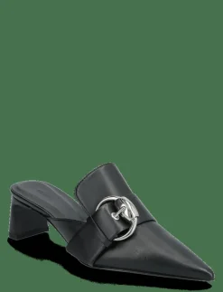 Buckle Kitten Mule - Mules med klack