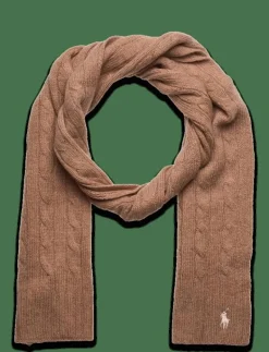 Cable-Knit Wool-Cashmere Scarf - Halsdukar