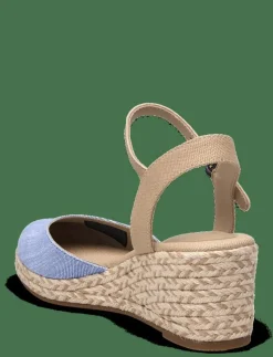 CHAMBRAY MID WEDGE ESPAD - Kilklackar
