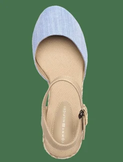 CHAMBRAY MID WEDGE ESPAD - Kilklackar