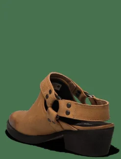 Chatty W Leather Sho - Platta mules