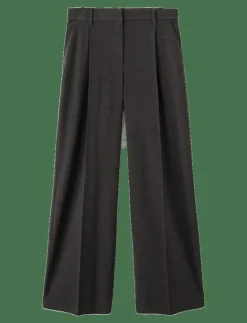 Check pleated trousers - Vida byxor