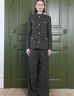 Checked bouclé jacket - Bouclés