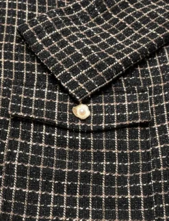 Checked bouclé jacket - Bouclés