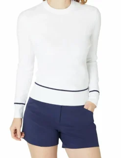 Chev Sweater with Tipping - Sweatshirts