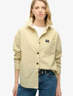 CHUNKY CORD OVERSHIRT - Overshirts