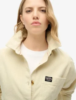 CHUNKY CORD OVERSHIRT - Overshirts