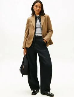 CITY LEATHER SHOULDER BAG - Handväskor