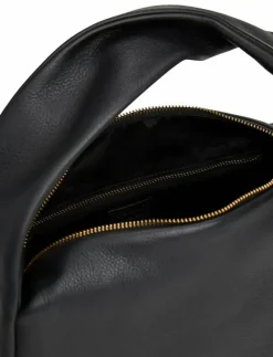 CITY LEATHER SHOULDER BAG - Handväskor