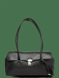 City shoulder bag with flap - Axelremsväskor