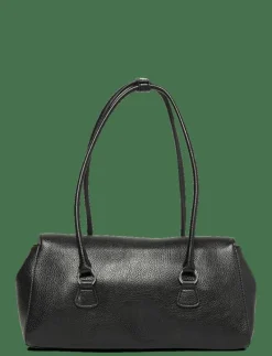 City shoulder bag with flap - Axelremsväskor